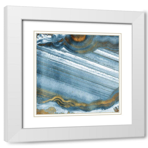 Sunshine And Clouds White Modern Wood Framed Art Print with Double Matting by OnRei