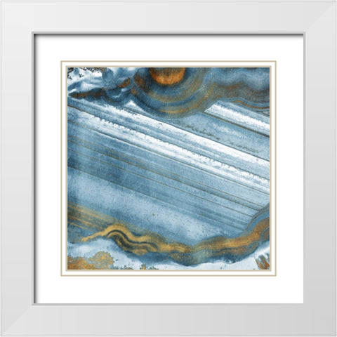 Sunshine And Clouds White Modern Wood Framed Art Print with Double Matting by OnRei