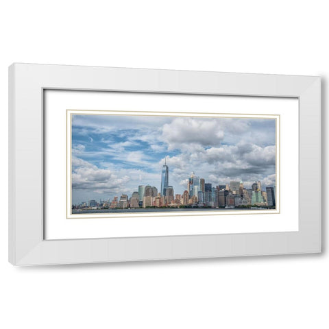 Requiem Of Fortune White Modern Wood Framed Art Print with Double Matting by DeLuca, Pat