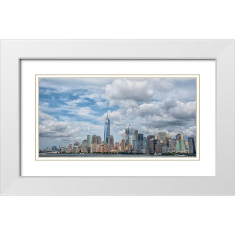 Requiem Of Fortune White Modern Wood Framed Art Print with Double Matting by DeLuca, Pat