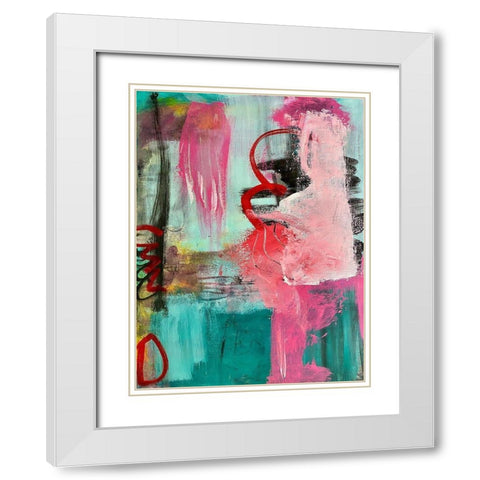 Modest Transformation White Modern Wood Framed Art Print with Double Matting by Spina, Phyllis