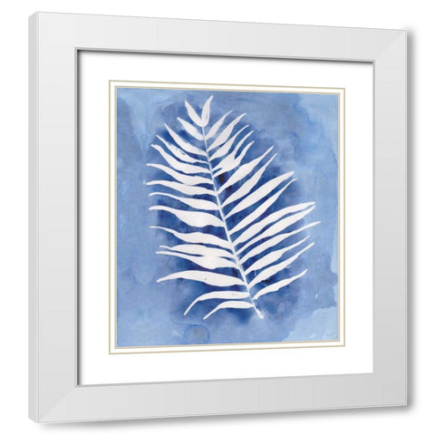 Natural Silhouette A White Modern Wood Framed Art Print with Double Matting by Varacek, Pam