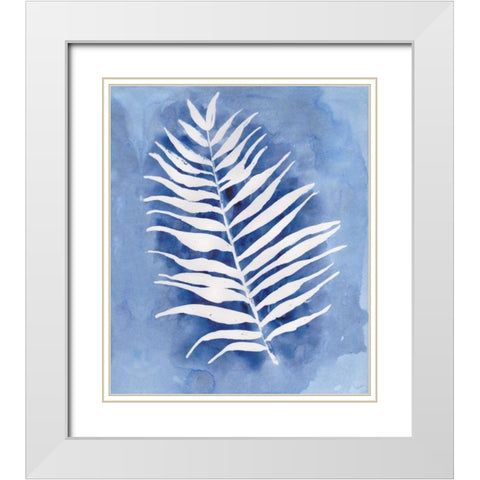 Natural Silhouette A White Modern Wood Framed Art Print with Double Matting by Varacek, Pam