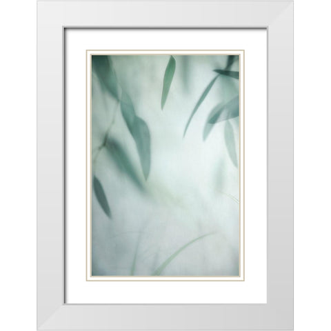 Rhythm Variation 2 White Modern Wood Framed Art Print with Double Matting by Poinski, Dianne