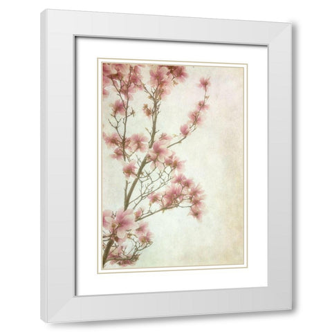 Pinker II White Modern Wood Framed Art Print with Double Matting by Poinski, Dianne