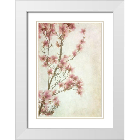 Pinker II White Modern Wood Framed Art Print with Double Matting by Poinski, Dianne