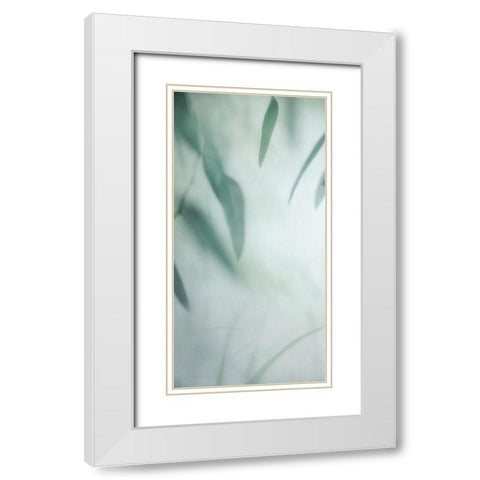 Depth Variation 2 White Modern Wood Framed Art Print with Double Matting by Poinski, Dianne