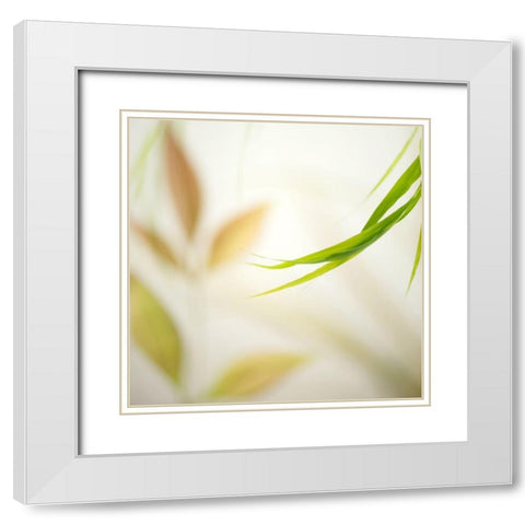Warm Breeze 2 White Modern Wood Framed Art Print with Double Matting by Poinski, Dianne