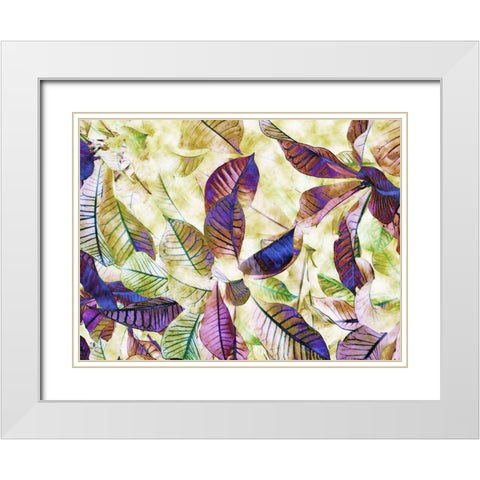 Wild Bright White Modern Wood Framed Art Print with Double Matting by Ghanooni, Sarah