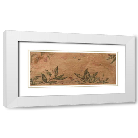 . White Modern Wood Framed Art Print with Double Matting by Haynes, Smith