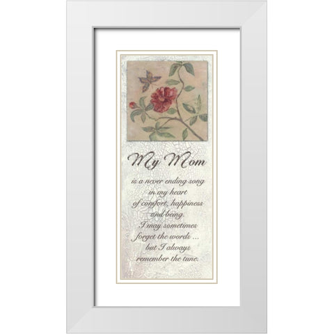 . White Modern Wood Framed Art Print with Double Matting by Haynes, Smith