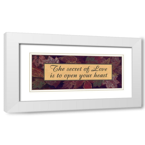 . White Modern Wood Framed Art Print with Double Matting by Haynes, Smith