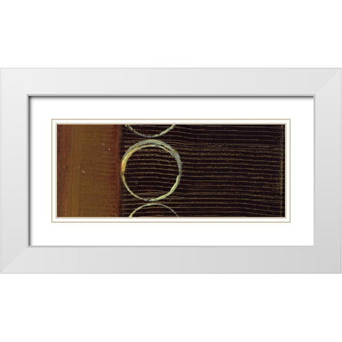 . White Modern Wood Framed Art Print with Double Matting by Haynes, Smith