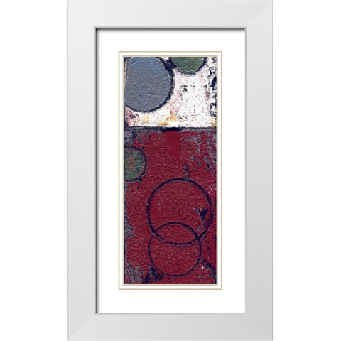 . White Modern Wood Framed Art Print with Double Matting by Haynes, Smith