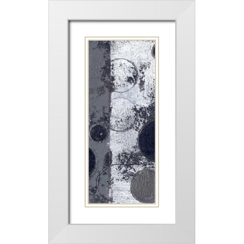 . White Modern Wood Framed Art Print with Double Matting by Haynes, Smith