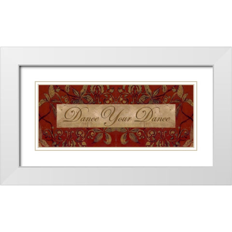 . White Modern Wood Framed Art Print with Double Matting by Haynes, Smith