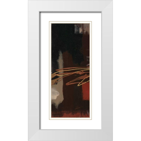 . White Modern Wood Framed Art Print with Double Matting by Haynes, Smith
