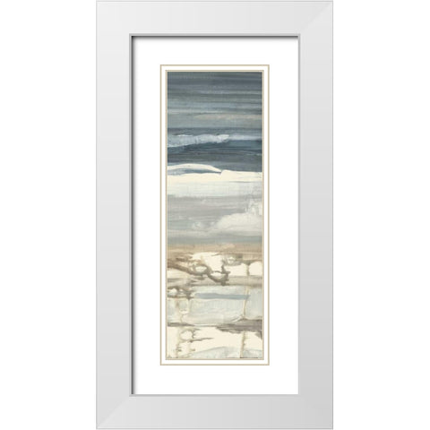 Misty Dreams 1 White Modern Wood Framed Art Print with Double Matting by Haynes, Smith