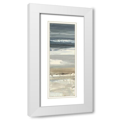 Misty Dreams 2 White Modern Wood Framed Art Print with Double Matting by Haynes, Smith