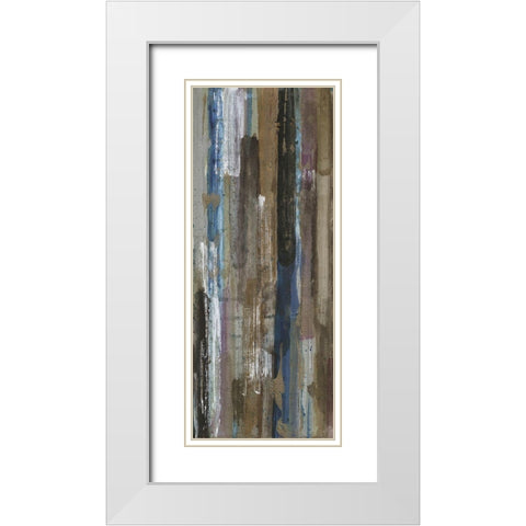Vertere White Modern Wood Framed Art Print with Double Matting by Haynes, Smith