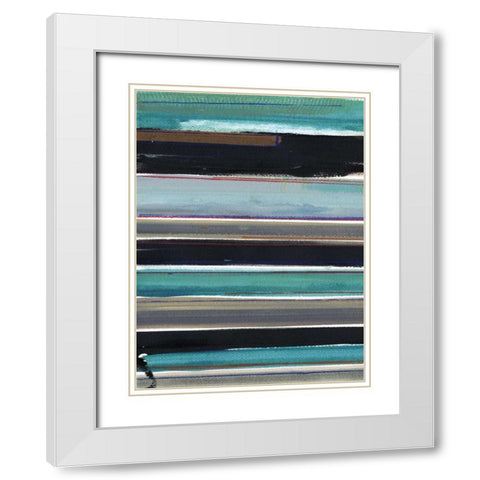 Ruled and Conquered 1 White Modern Wood Framed Art Print with Double Matting by Haynes, Smith