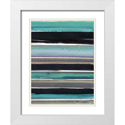 Ruled and Conquered 2 White Modern Wood Framed Art Print with Double Matting by Haynes, Smith