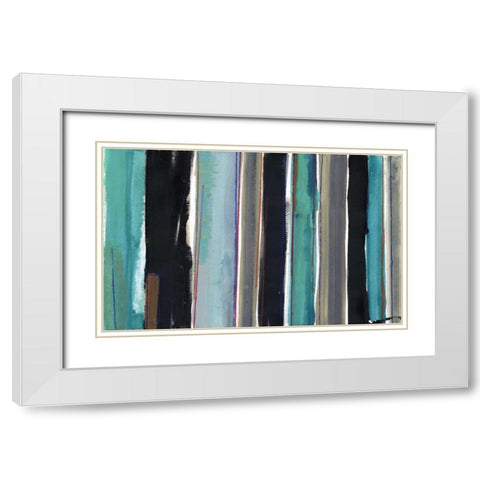 Ruled and Conquered White Modern Wood Framed Art Print with Double Matting by Haynes, Smith