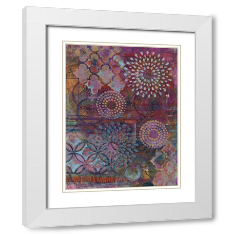 Kudos White Modern Wood Framed Art Print with Double Matting by Haynes, Smith