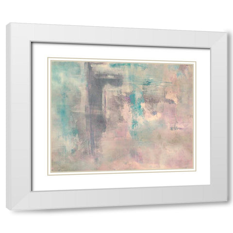 Inner Peace White Modern Wood Framed Art Print with Double Matting by Haynes, Smith