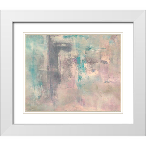 Inner Peace White Modern Wood Framed Art Print with Double Matting by Haynes, Smith