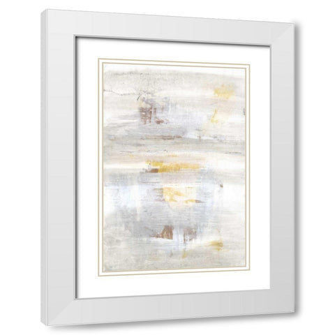 Hidden Treasures White Modern Wood Framed Art Print with Double Matting by Haynes, Smith