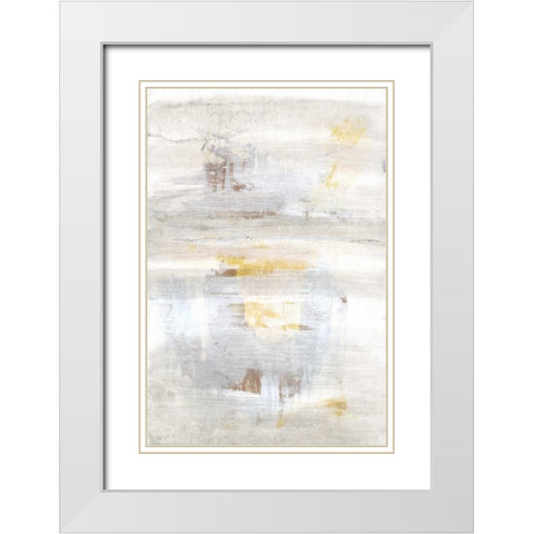 Hidden Treasures White Modern Wood Framed Art Print with Double Matting by Haynes, Smith