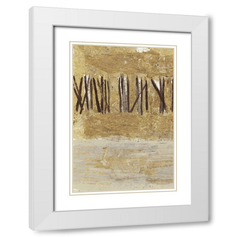 Special Forest 1 White Modern Wood Framed Art Print with Double Matting by Haynes, Smith