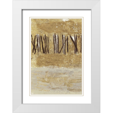 Special Forest 1 White Modern Wood Framed Art Print with Double Matting by Haynes, Smith