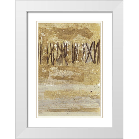 Special Forest 2 White Modern Wood Framed Art Print with Double Matting by Haynes, Smith