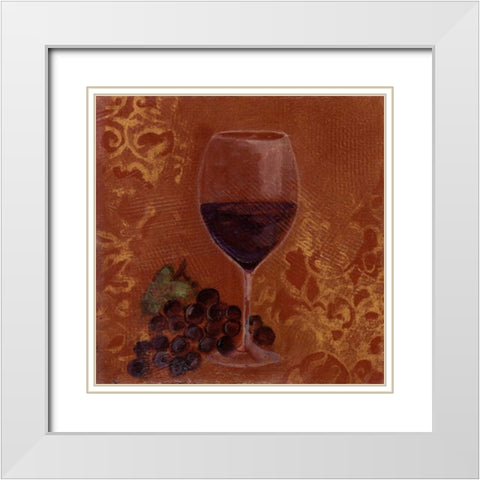 . White Modern Wood Framed Art Print with Double Matting by Haynes, Smith