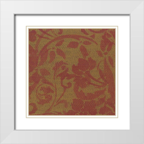 . White Modern Wood Framed Art Print with Double Matting by Haynes, Smith