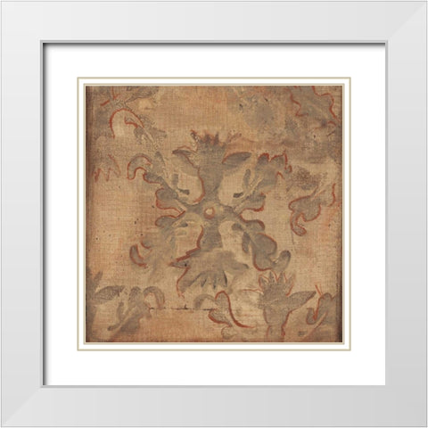 . White Modern Wood Framed Art Print with Double Matting by Haynes, Smith
