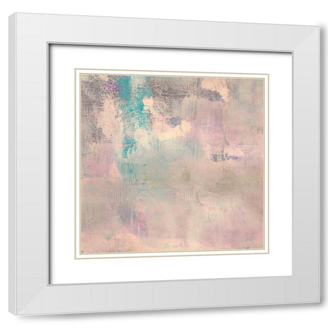 Inner Sanctum 1 White Modern Wood Framed Art Print with Double Matting by Haynes, Smith