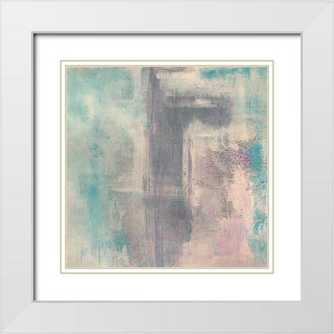 Inner Sanctum 2 White Modern Wood Framed Art Print with Double Matting by Haynes, Smith