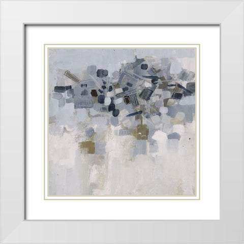 Natural Elevation 3 White Modern Wood Framed Art Print with Double Matting by Haynes, Smith