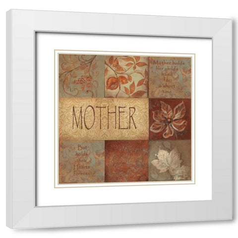 . White Modern Wood Framed Art Print with Double Matting by Haynes, Smith