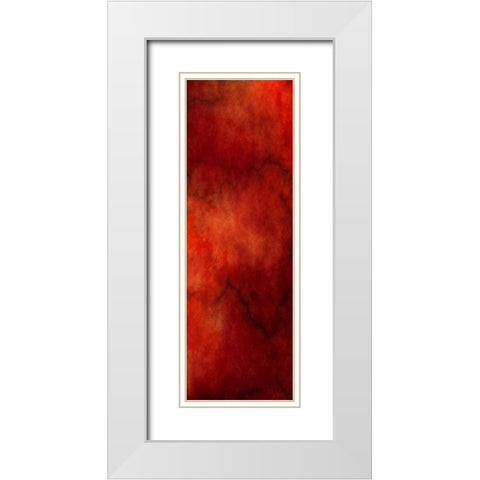 Sky view 2 White Modern Wood Framed Art Print with Double Matting by Lewis, Sheldon