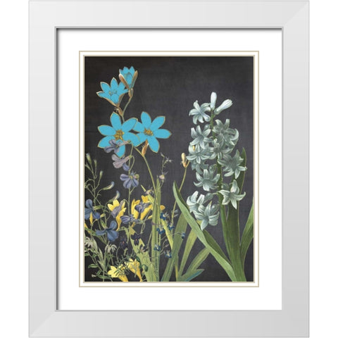 Fresh Meadow Bloom White Modern Wood Framed Art Print with Double Matting by Lewis, Sheldon