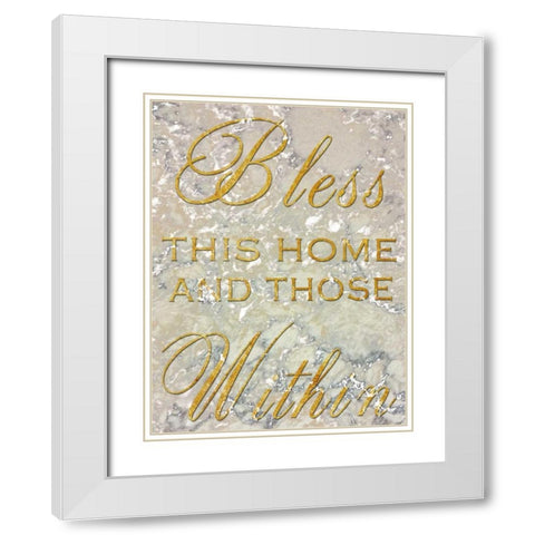 Those Within White Modern Wood Framed Art Print with Double Matting by Lewis, Sheldon