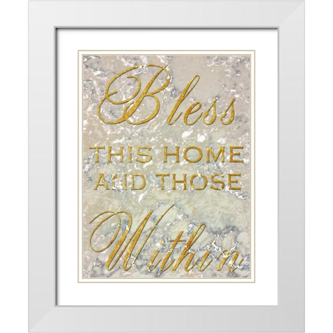 Those Within White Modern Wood Framed Art Print with Double Matting by Lewis, Sheldon