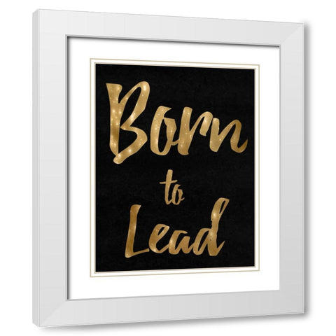 The Lead White Modern Wood Framed Art Print with Double Matting by Lewis, Sheldon