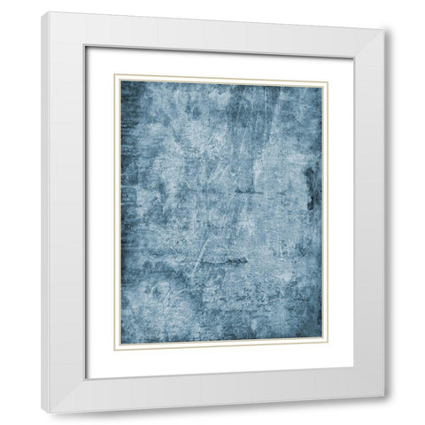 Baltaza White Modern Wood Framed Art Print with Double Matting by Lewis, Sheldon