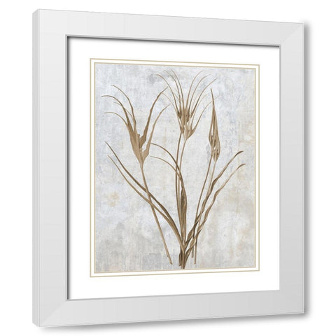 Earth Balance 1 White Modern Wood Framed Art Print with Double Matting by Lewis, Sheldon