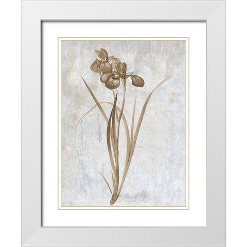 Earth Balance 2 White Modern Wood Framed Art Print with Double Matting by Lewis, Sheldon